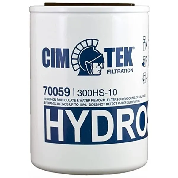 Cim-Tek® Filter 300HS-10 Hydrosorb® Neat Gasoline & Diesel